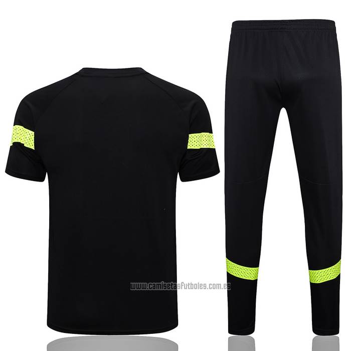 Chandal del Manchester City Manga Corta 2022-2023 Negro